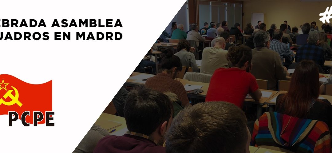 Celebrada asamblea de cuadros en Madrid