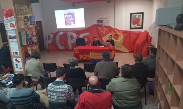 [Alacant] Crónica general del PCPE en Alacant, por un feminismo de clase.