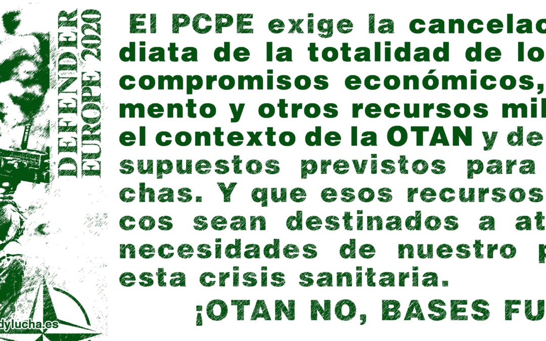 El Secretario General del PCPE, Carmelo Suárez, plantea algunas preguntas al Presidente del Gobierno, Pedro Sánchez