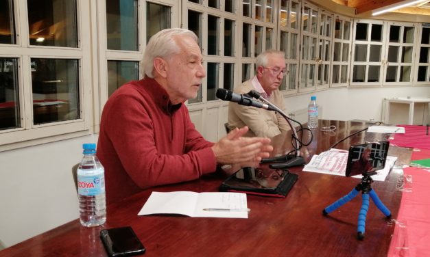 [Bilbao] Celebrada con éxito por parte del SG, Carmelo Suárez, la charla-debate “Vieja Política, nueva política. Son vigentes los partidos comunistas”