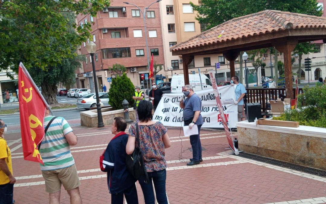 [Alicante] Concentración por una salida a favor de las mayorías trabajadoras