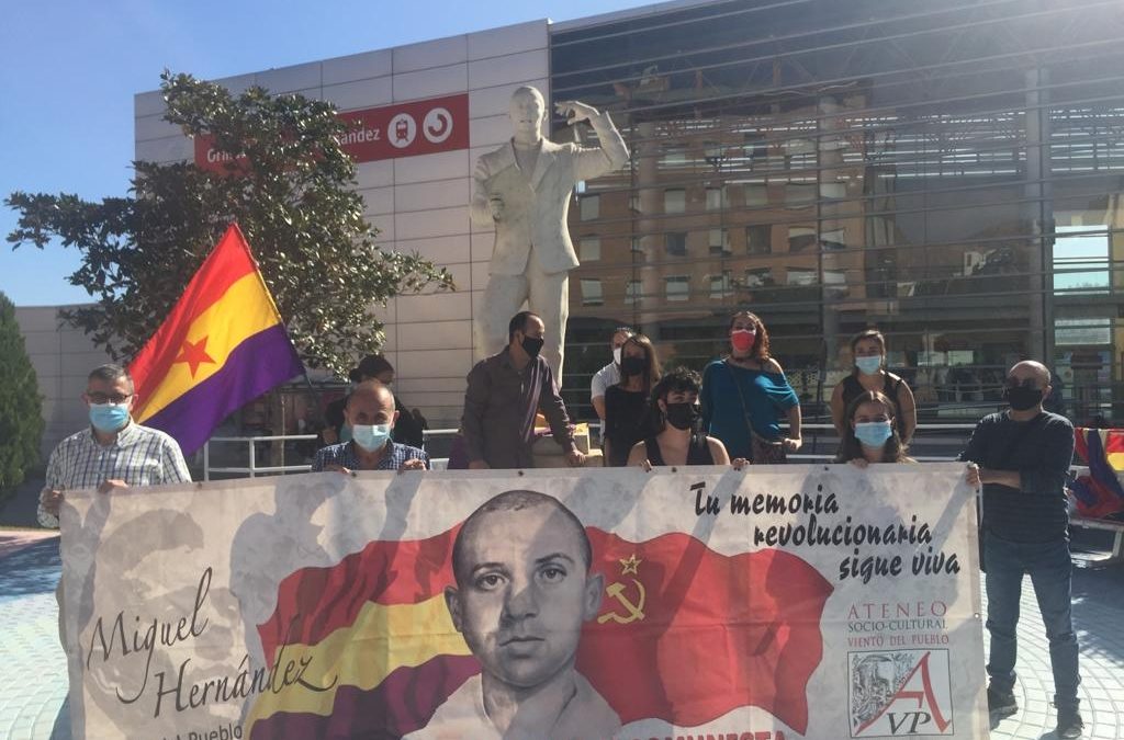 Jornadas Viento del Pueblo en homenaje al poeta comunista y republicano Miguel Hernández