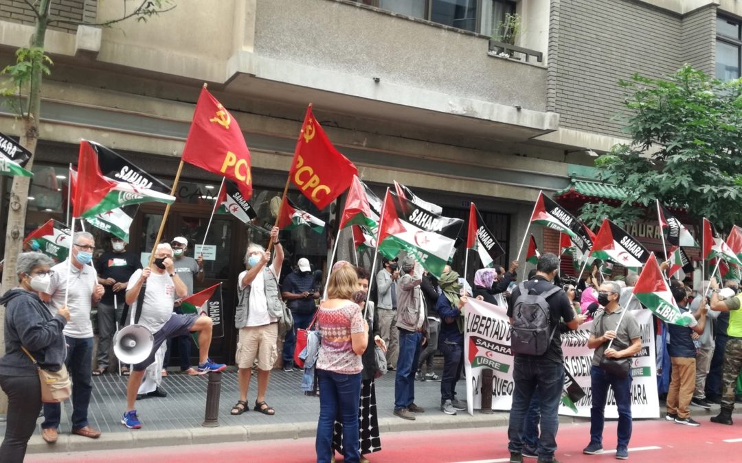 [Canarias] Concentración en LPGC en solidaridad con el pueblo Saharaui, y contra las agresiones del ejército marroquí en la Brecha de Guerguerat