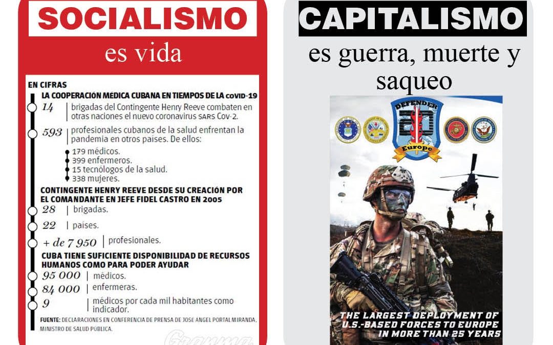 Señores imperialistas, ¡ustedes son los terroristas!