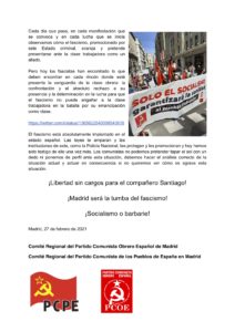 COMUNICADO_PCPE-PCOE_El_fascismo_y_la_Policia_Nacional_intentan_reventar_la_manifestacion_por_la_sanidad_hoy_en_MadridP2