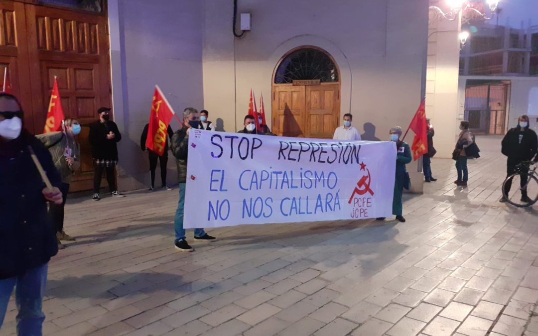 [Alicante] Concentración en solidaridad con Pablo Hasél y por la libertad de expresión