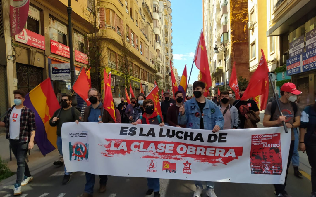 [València] 1 de mayo en Valencia.