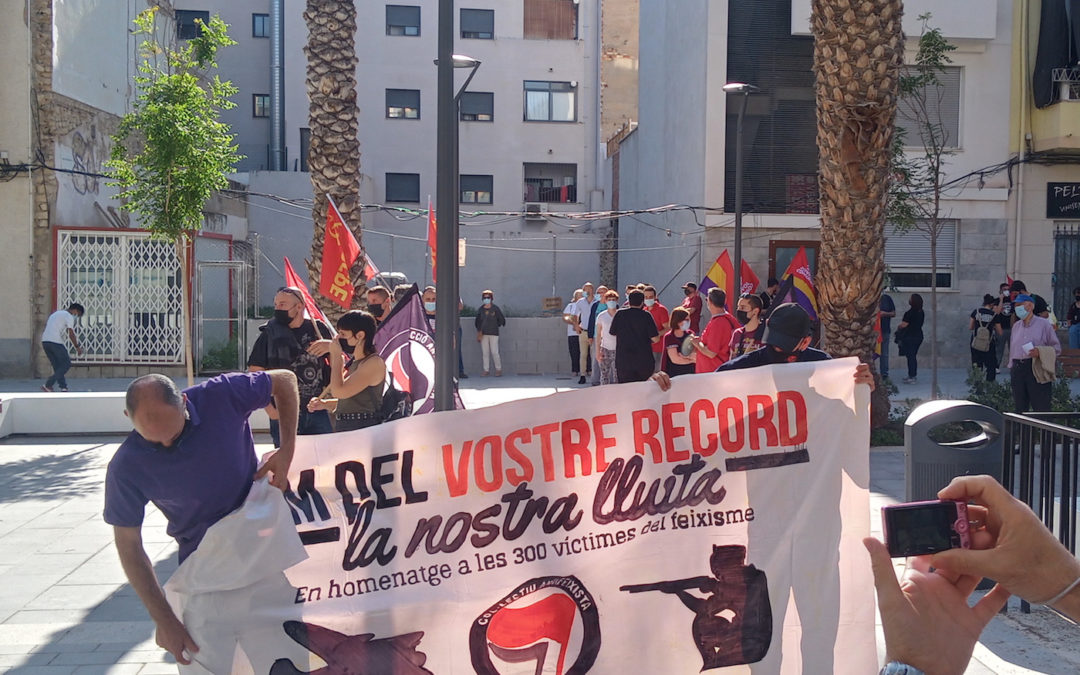 [Alacant] Manifestación por la memoria histórica y contra el fascismo