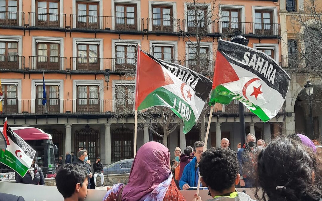 [Toledo] Crónica de la concentración en apoyo al pueblo Saharaui