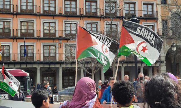 [Toledo] Crónica de la concentración en apoyo al pueblo Saharaui