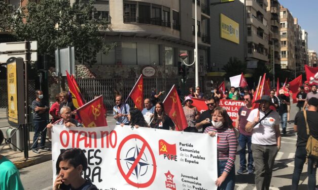 [País Valencià] Crònica: 1 de maig, intervenció del PCPE a les Comarques del Sud