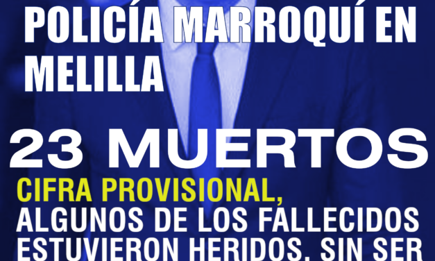 Melilla: Pedro Sánchez y su gobierno, terrorismo y banda armada
