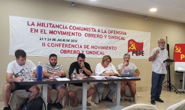 Crónica de la II Conferencia de Movimiento Obrero y Sindical del PCPE