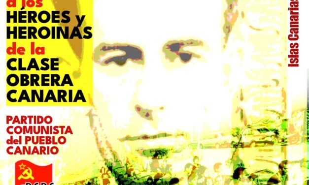 [Canarias] El alcalde de LPGC, Augusto Hidalgo, en un acto de persecución contra el PCPC, le comunica una multa de 500€ por la celebración del homenaje a los héroes y heroínas de la clase obrera del pasado 5 de agosto.