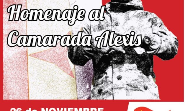 [Madrid] Sábado 26 Homenaje al camarada Alexis