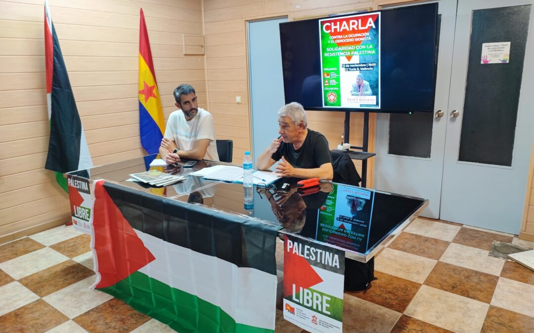 [Valencia] Crónica de la conferencia de Fayed Badawi en Valencia sobre Palestina