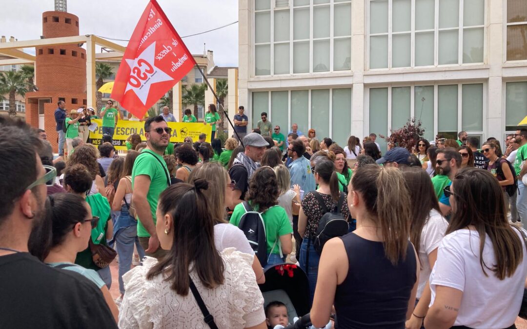 El PCPE i la JCPE donen suport a la vaga convocada per diversos sindicats de l’educació al País Valencià