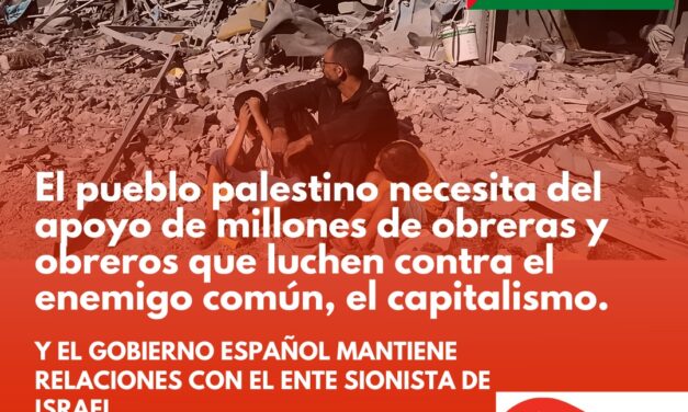 La clase trabajadora con Palestina