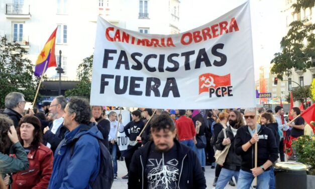 [Cantabria] Manifestación contra el fascimo en Santander