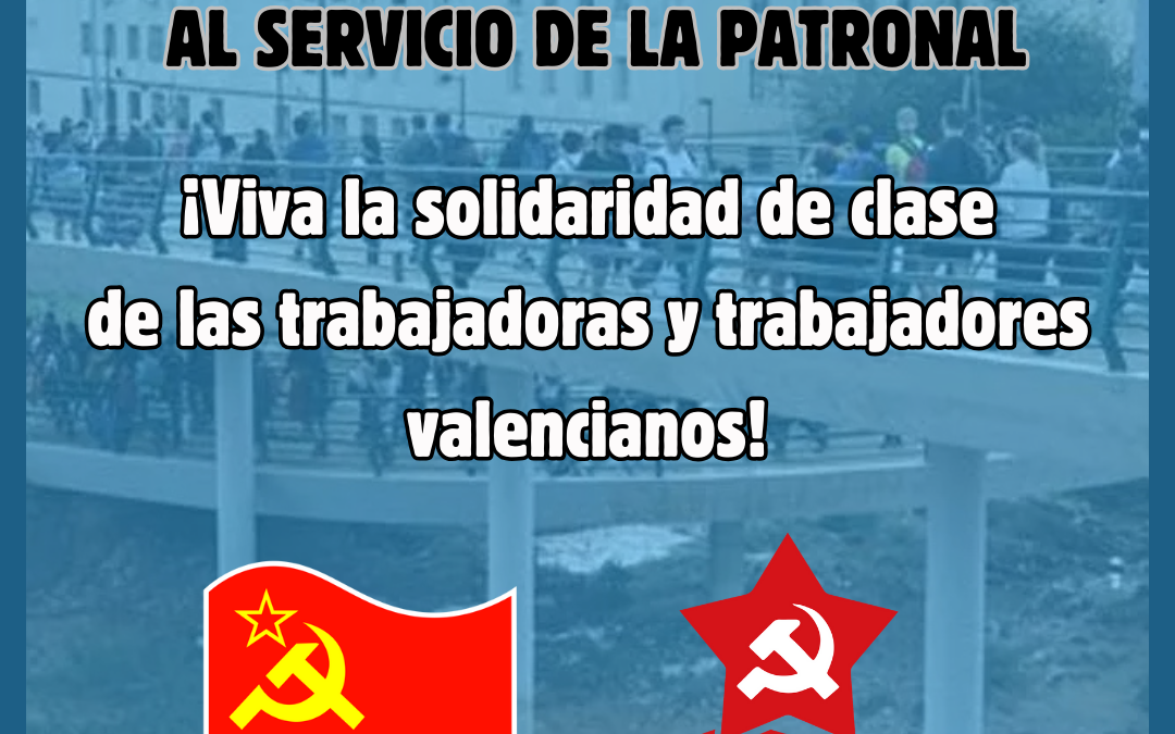 [País Valencià] Solidaritat davant la DANA a València