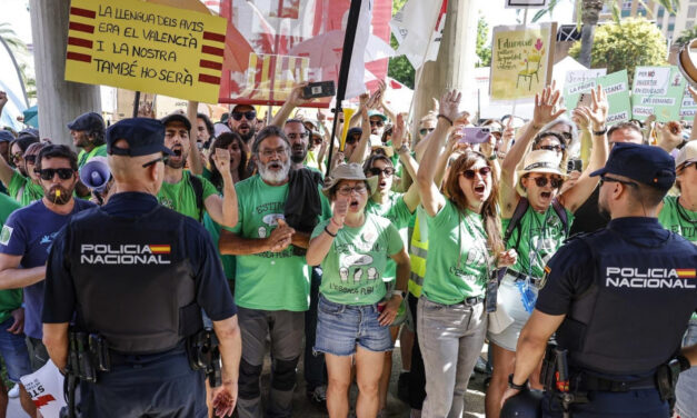 [País Valencià] Declaración del Comité del País Valencià ante la agresión policial del domingo 31 de mayo