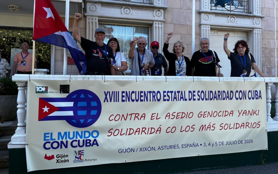 El PCPE trabajó en el Encuentro Estatal de Solidaridad con Cuba realizado en Gijón