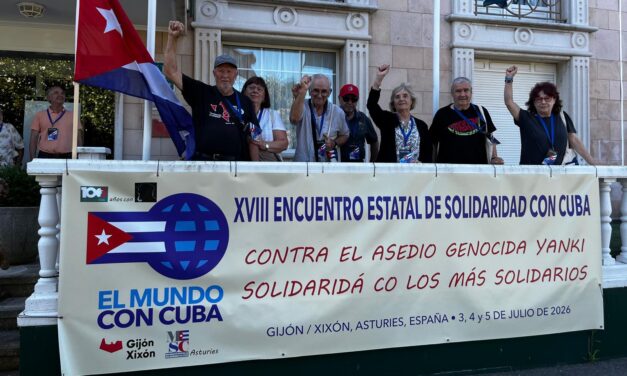El PCPE trabajó en el Encuentro Estatal de Solidaridad con Cuba realizado en Gijón